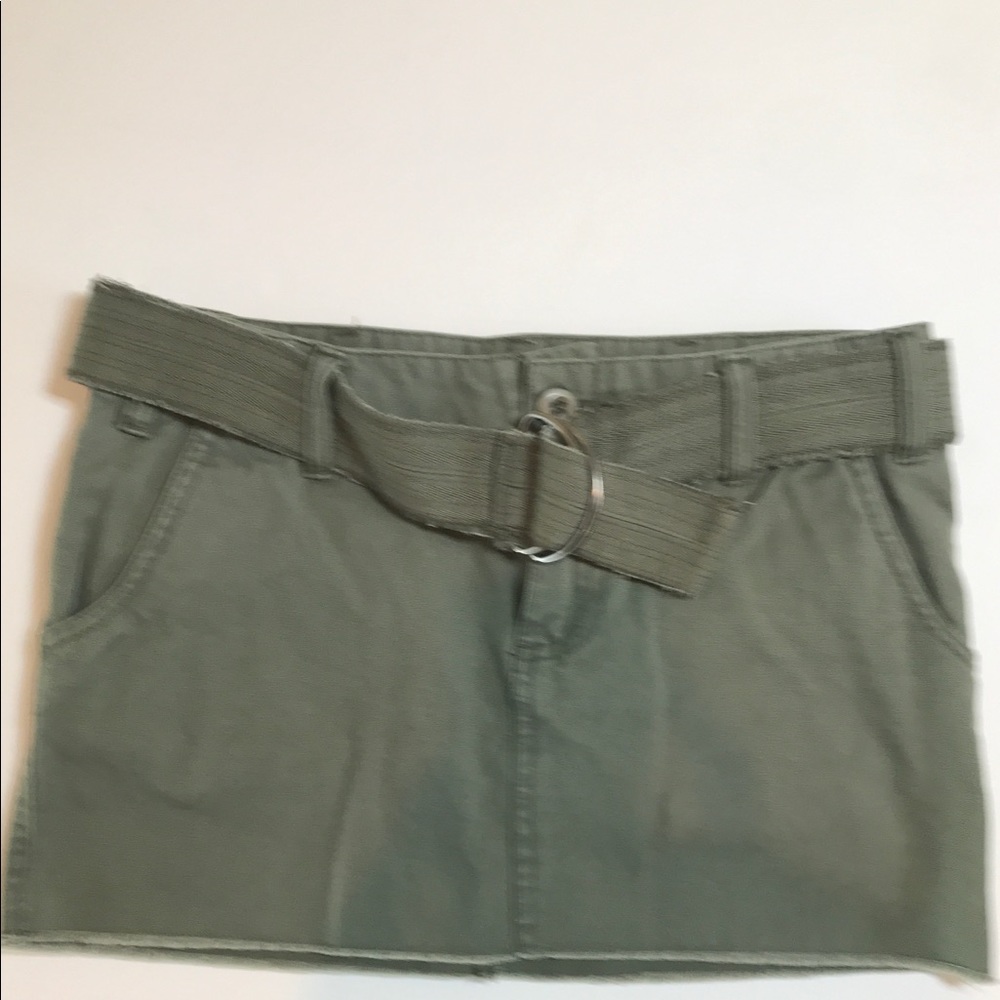 Khaki Urban Behavior Skirt extra small